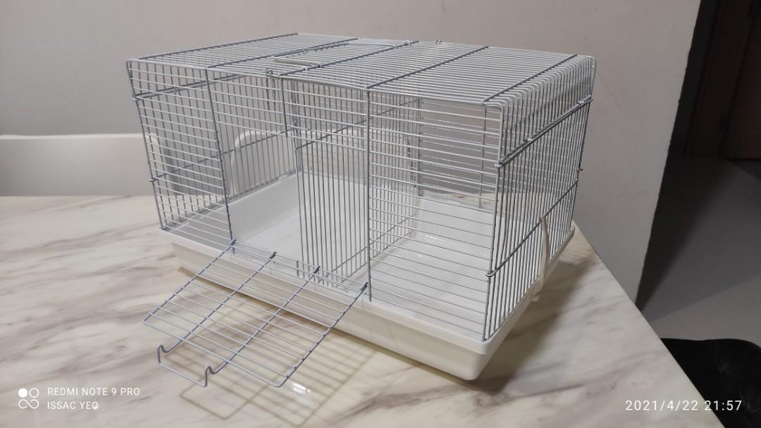 Hamster cage with removable divider Pet Supplies Homes Other Pet Accessories on Carousell