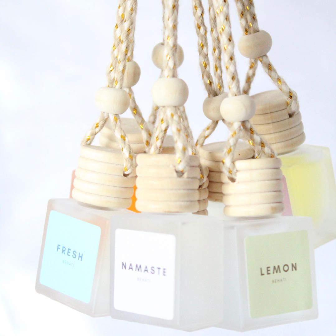 Hanging Car Diffuser Hanging Room Diffuser Air Freshener by Behati Scents  10ml, Furniture &amp; Home Living, Home Fragrance on Carousell