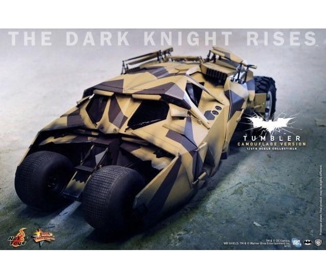 Hot Toys MMS184 Dark Knight Rises Batman Batmobile Tumbler (Camouflage  Version), Hobbies & Toys, Collectibles & Memorabilia, Fan Merchandise on  Carousell