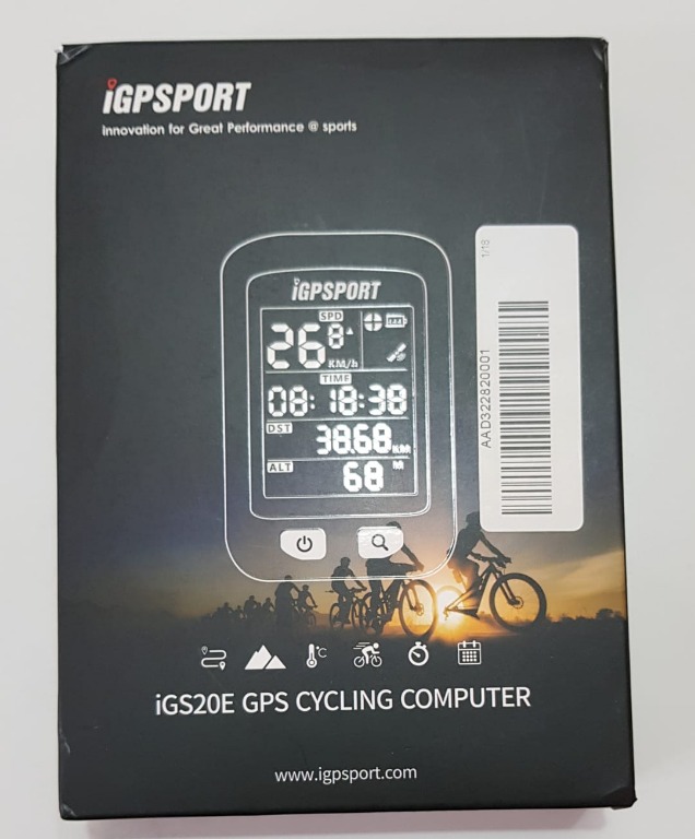 Igs20e gps best sale cycling computer