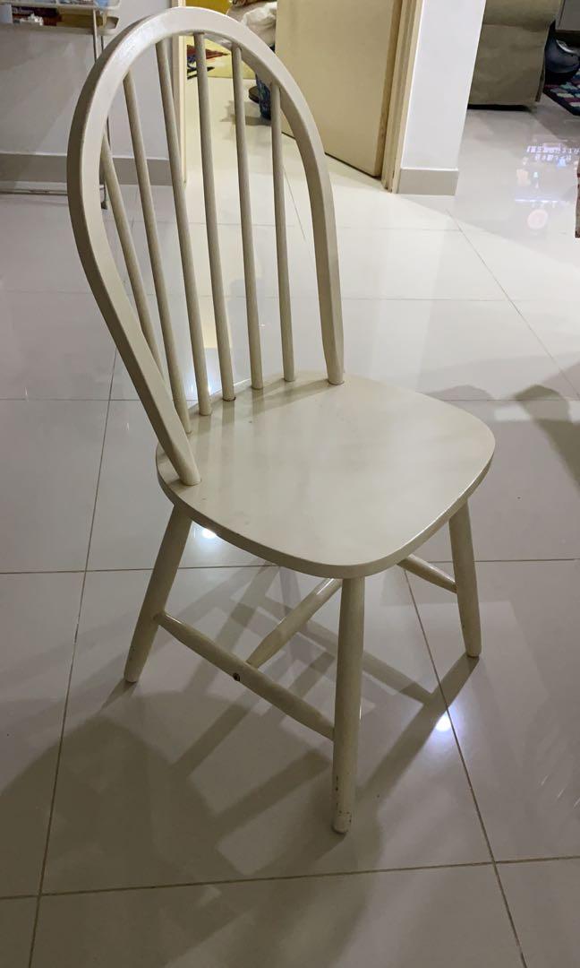 Ikea Dining Chair White Liatorp Series Furniture Home Living