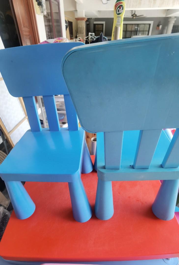 ikea mammut table chairs babies kids others on carousell