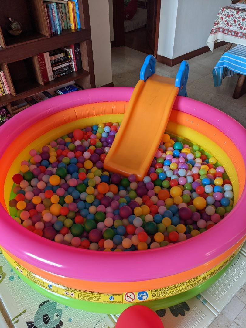 100pcs Multi-Color Cute Kids Soft Play Balls Toy for Ball Pit Swim Pit Pool WO 
