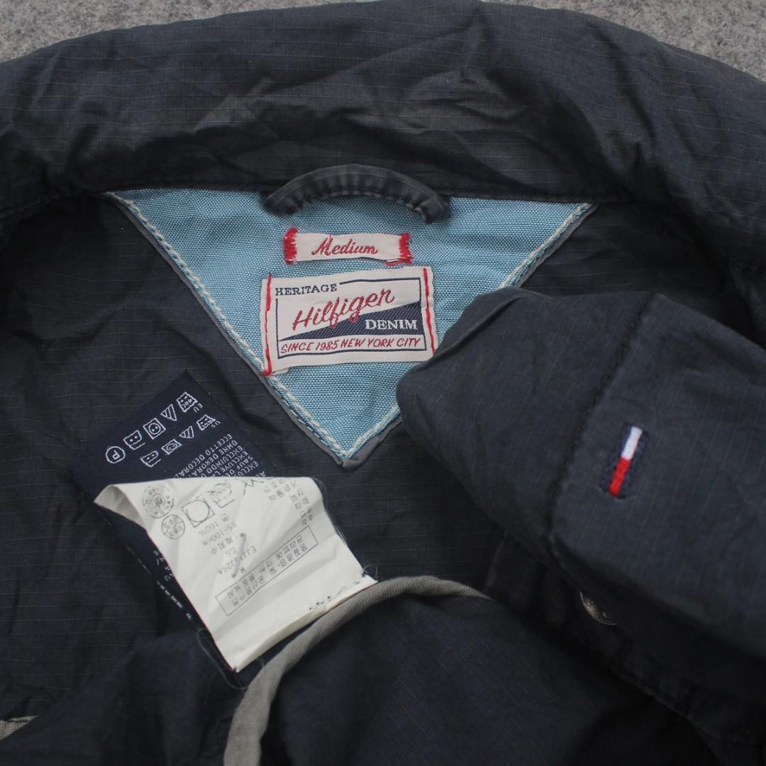 Jaket Parka Tommy Hilfiger Denim Navy Wash Second Original Murah, Fesyen  Pria, Pakaian , Baju Luaran di Carousell