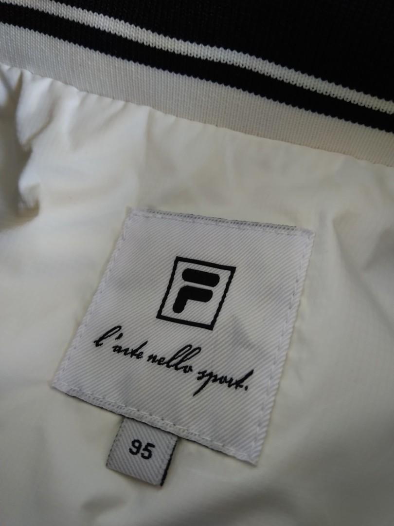 Jaket windbreaker fila italia edition size 95 atau L sport jacket