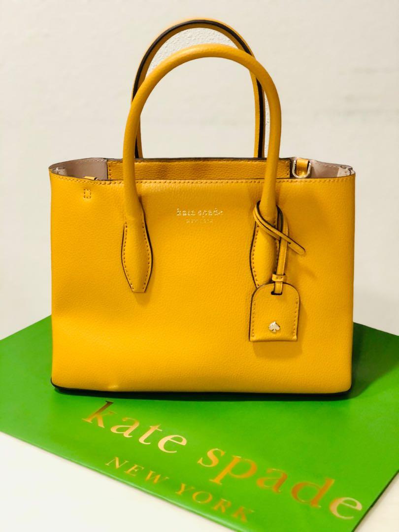 Kate Spade New York Ostrich Handle Bag - Yellow Handle Bags, Handbags -  WKA360563 | The RealReal