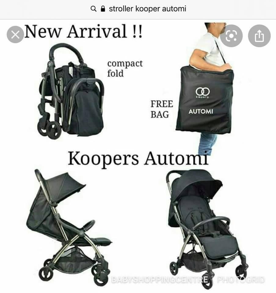 Koopers automi store auto fold stroller