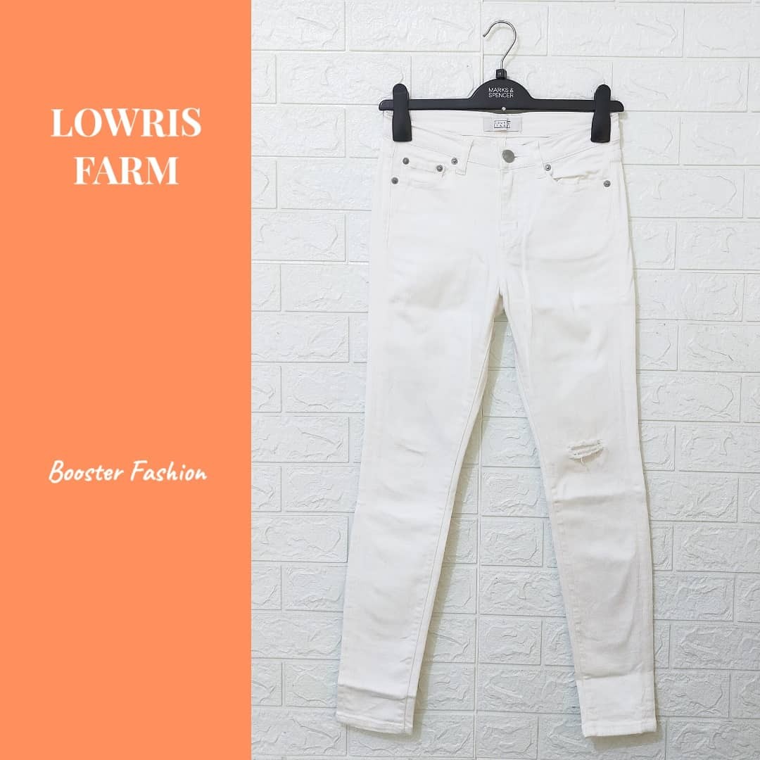 LOWRIS FARM JEANS ORIGINAL SIZE 26-27 