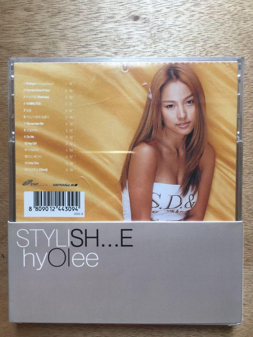 李孝利Lee Hyo Ri Vol. 1 Stylish STYLISH...E 韓國版CD 訂