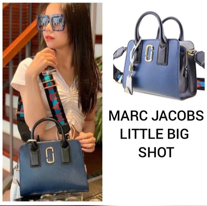 MARC JACOBS LITTLE BIG SHOT BROWN, Women's Fashion, Bags & Wallets