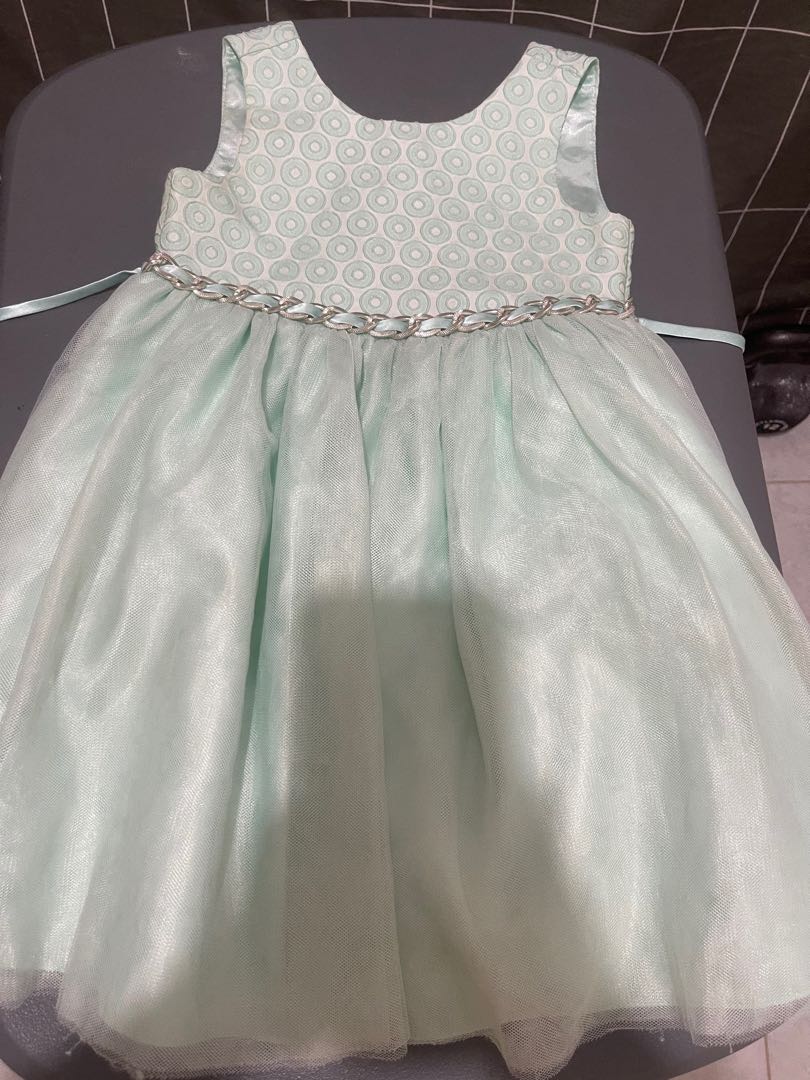 Mint Green Baby Dress