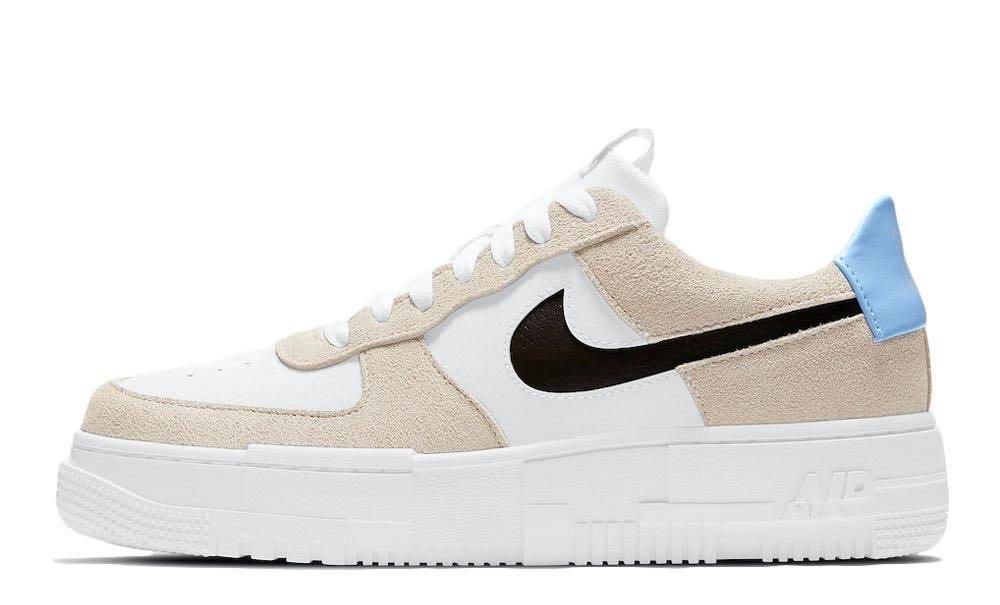 Nike air force 1 top low canvas desert sand