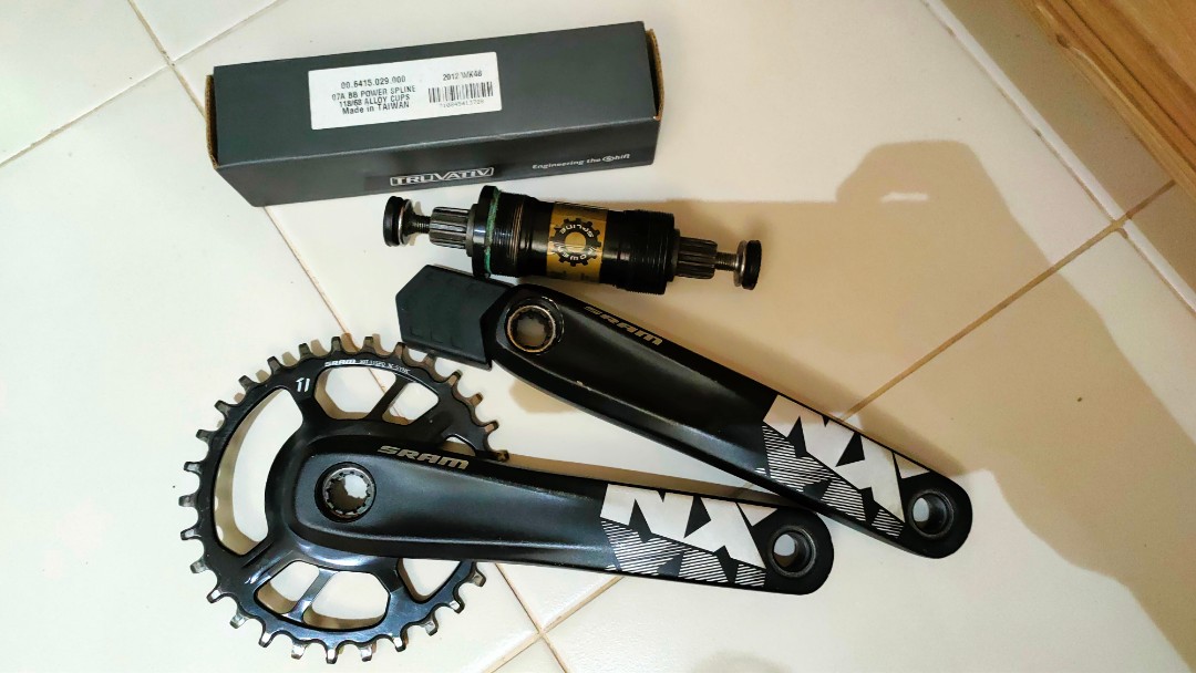 SRAM NX Crankset SRAM NX Single Speed Crankset - 175mm Powerspline