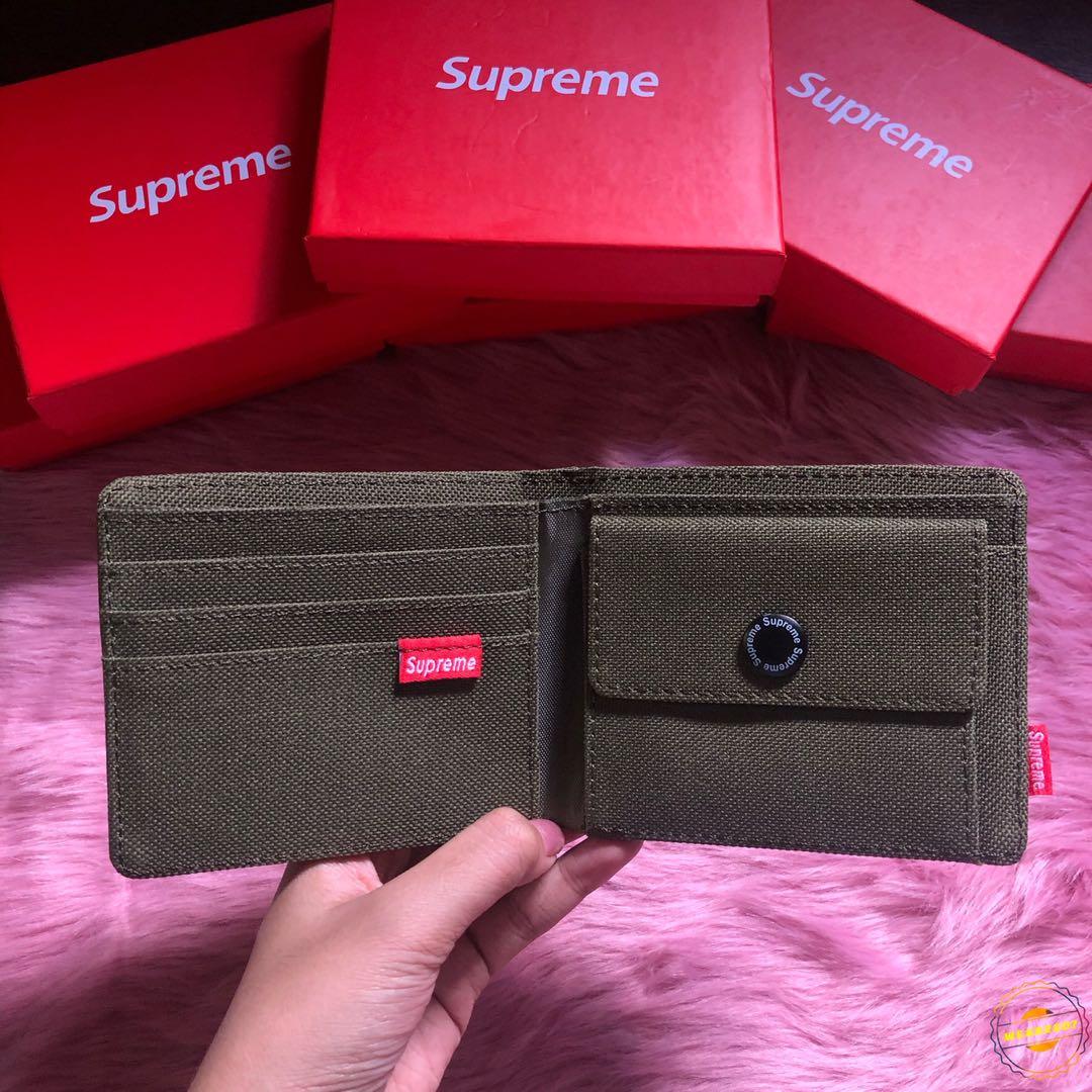 Supreme deals velcro wallet