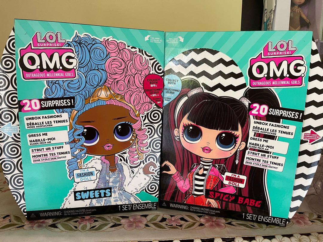 OMG LOL Surprise Sugar Spice in hand