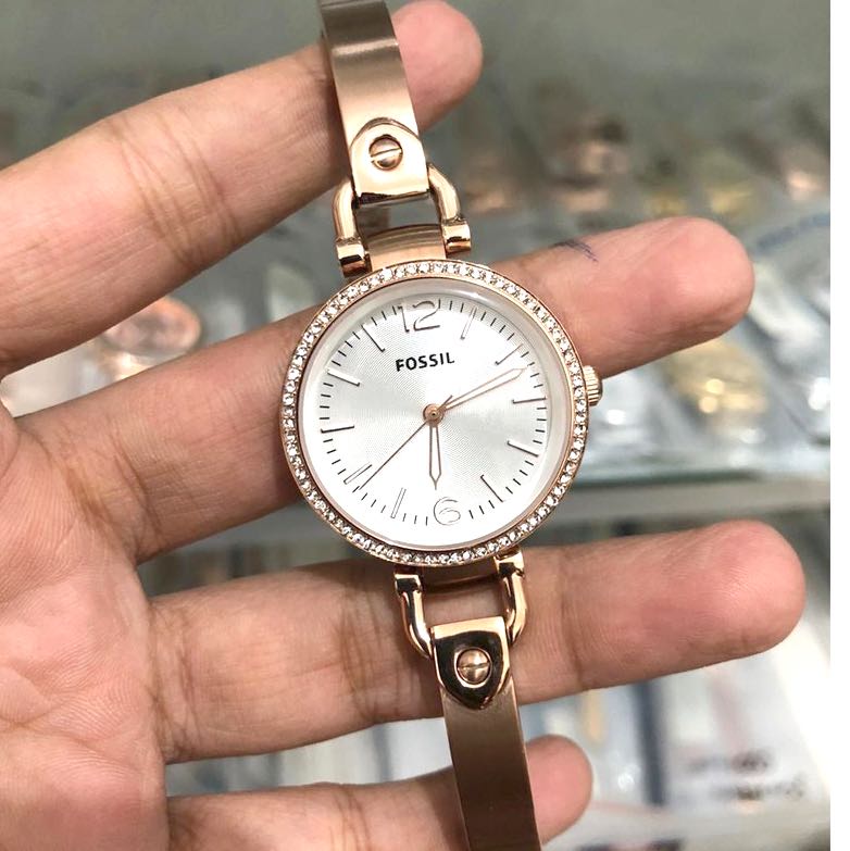 Fossil georgia rose gold top