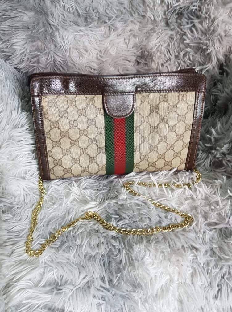 Gucci sherry shop line clutch