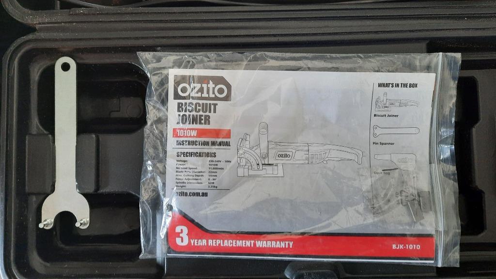 Ozito Biscuit Jointer 1010W, Commercial & Industrial, Construction