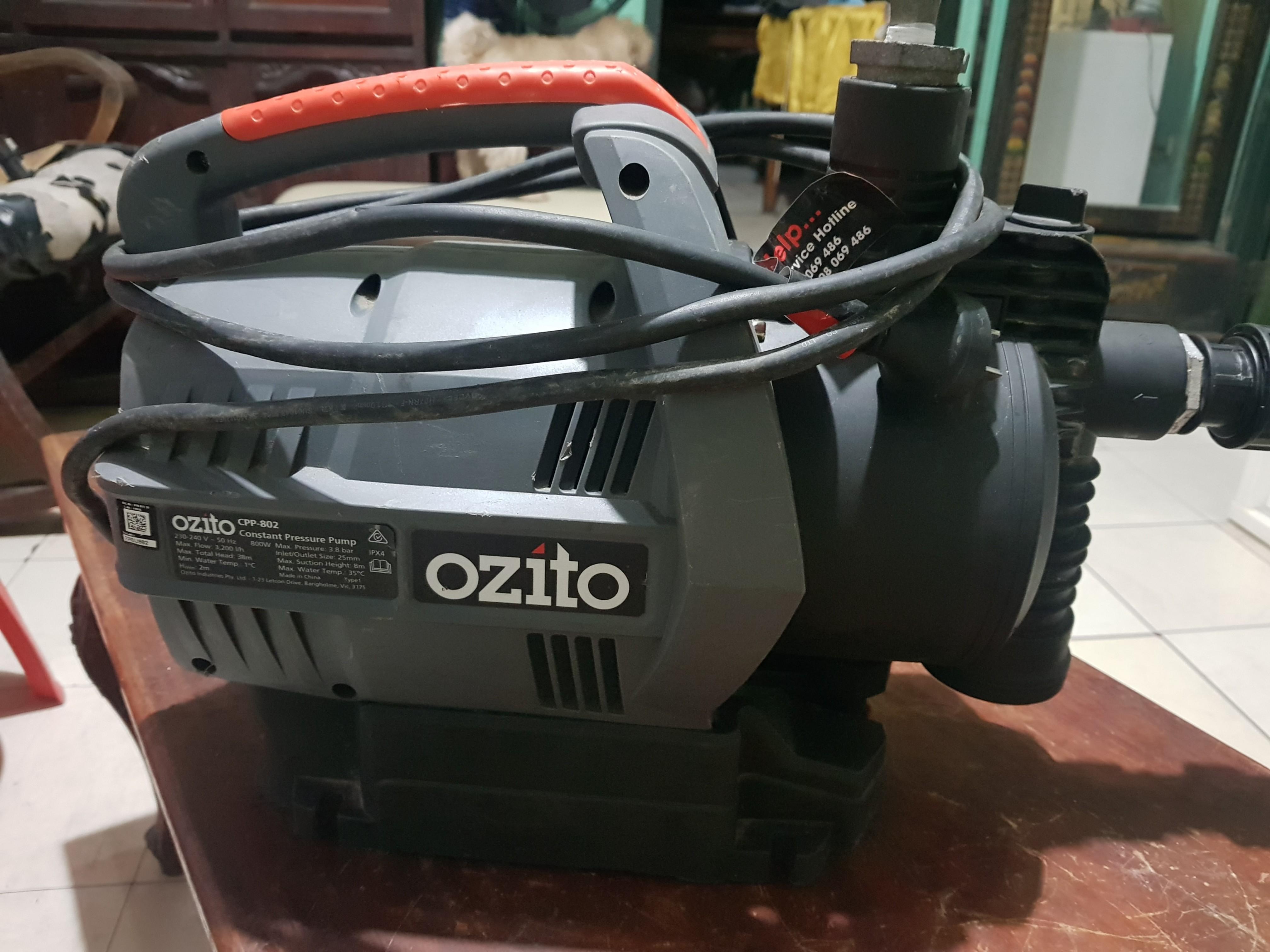 Ozito water pressure pump, Commercial & Industrial, Construction Tools