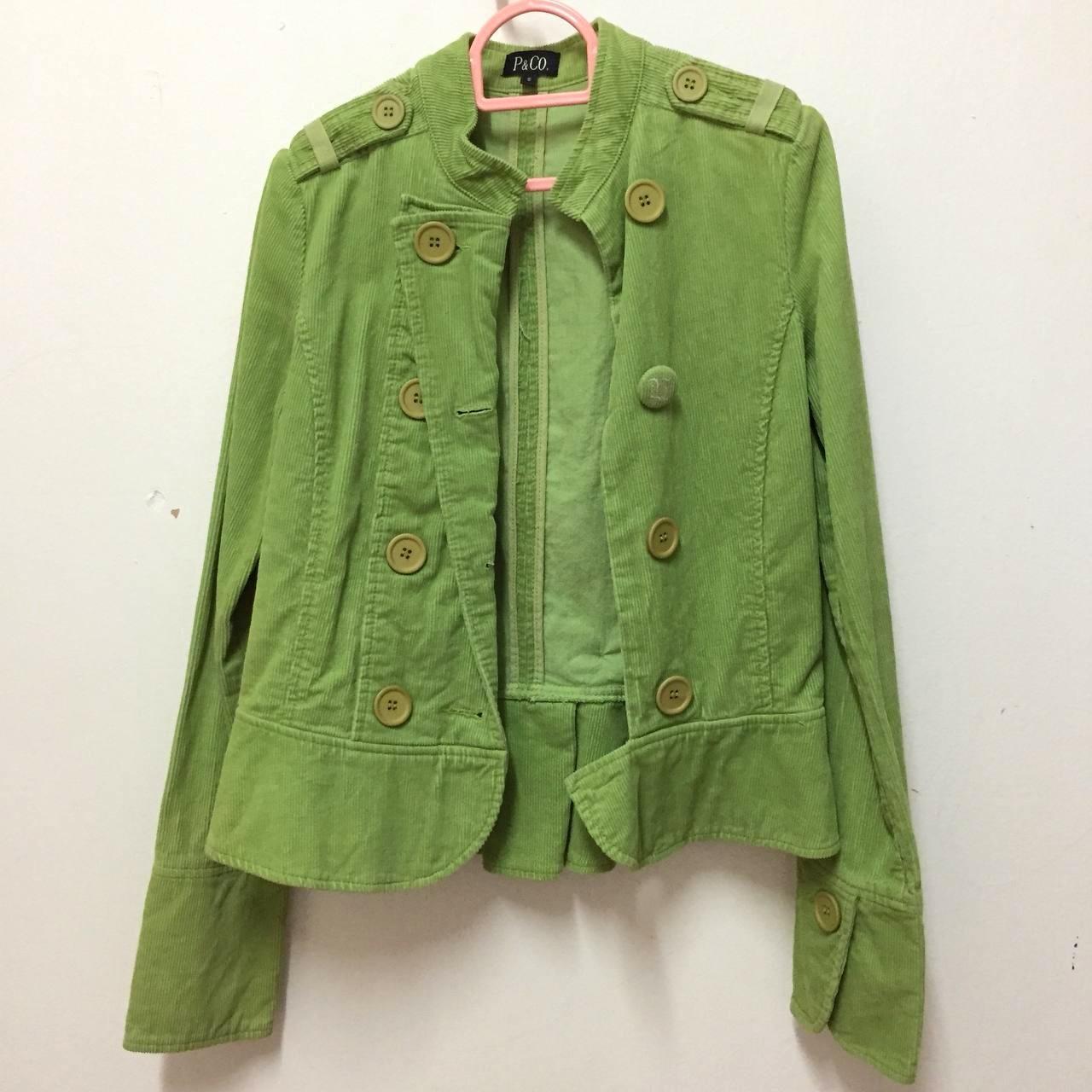 Lime green corduroy jacket discount