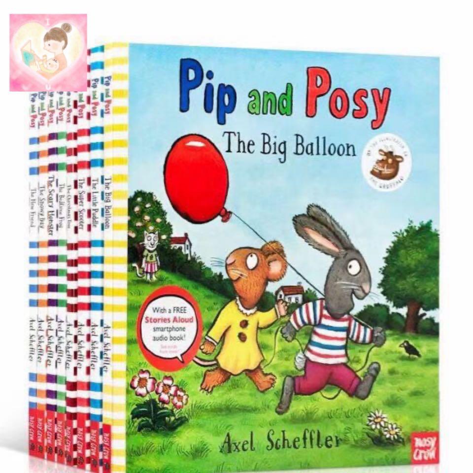 Pip and Posy《波西和皮普系列》8本✏️點讀, 興趣及遊戲, 書本& 文具, 兒童書籍- Carousell
