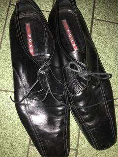 Prada leather shoes