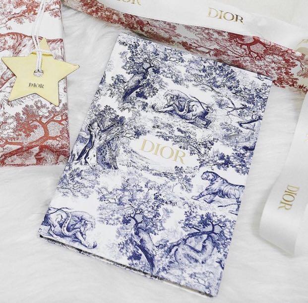 PRE-ORDER: Authentic Christian Dior Toile de Jouy Notebook, Luxury ...