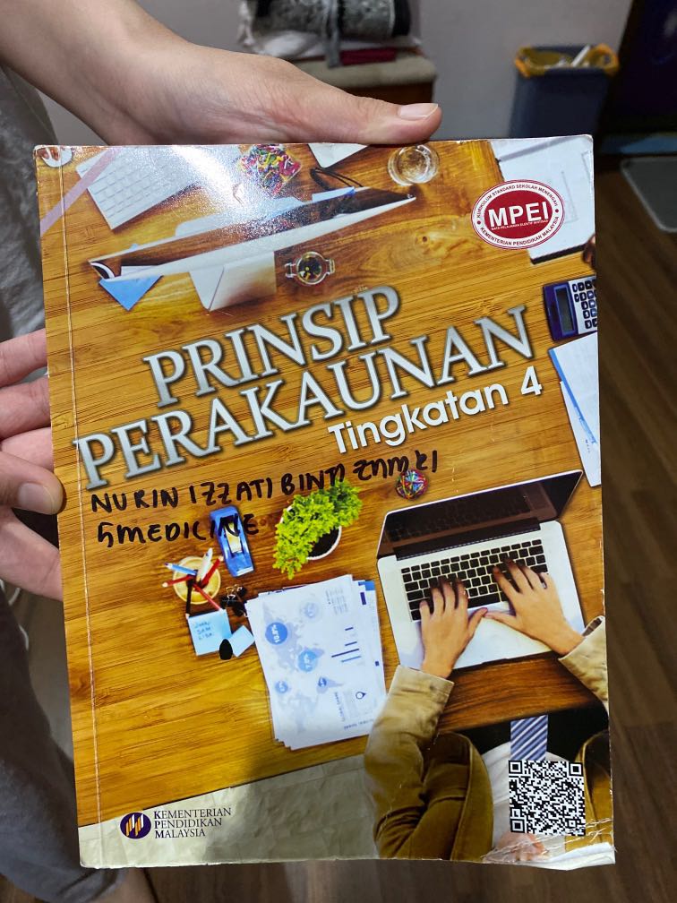 Buku Teks Mpei Perakaunan Tingkatan 4  Modul 2 klasifikasi akaun dan