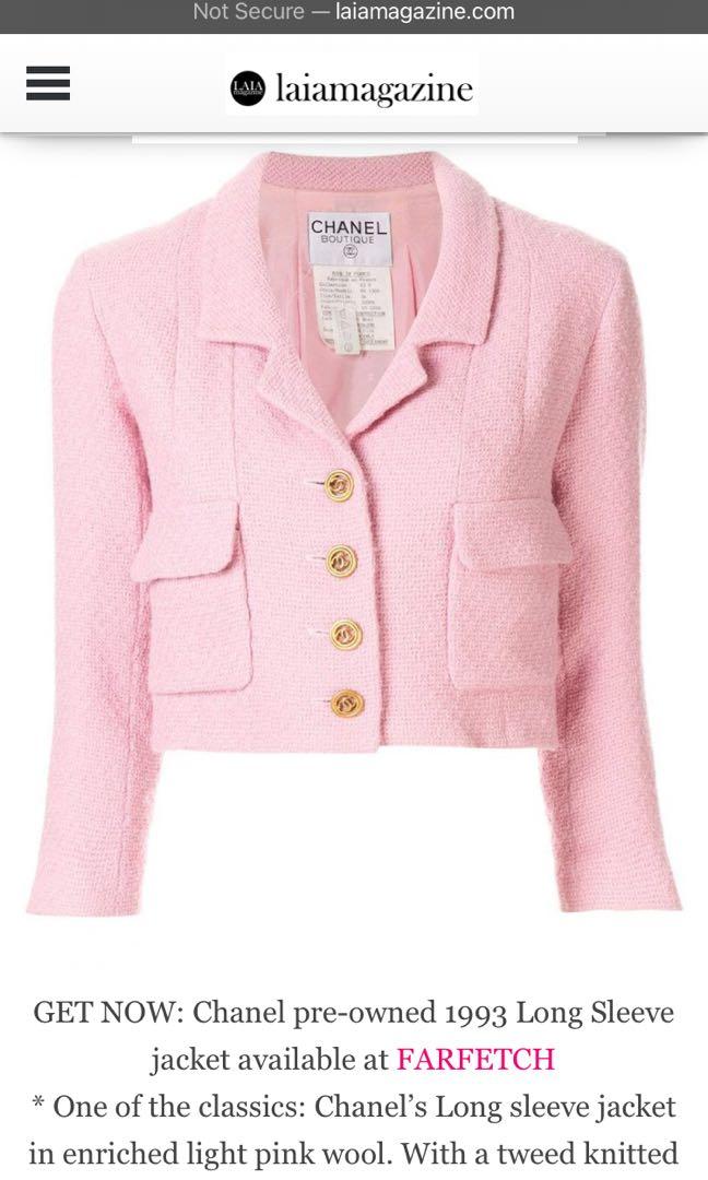 Chanel Pink Blazers