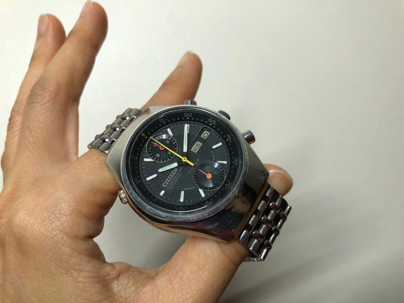 Montre Chronographe Citizen 67-9119 - Automatique Vintage - Années 70