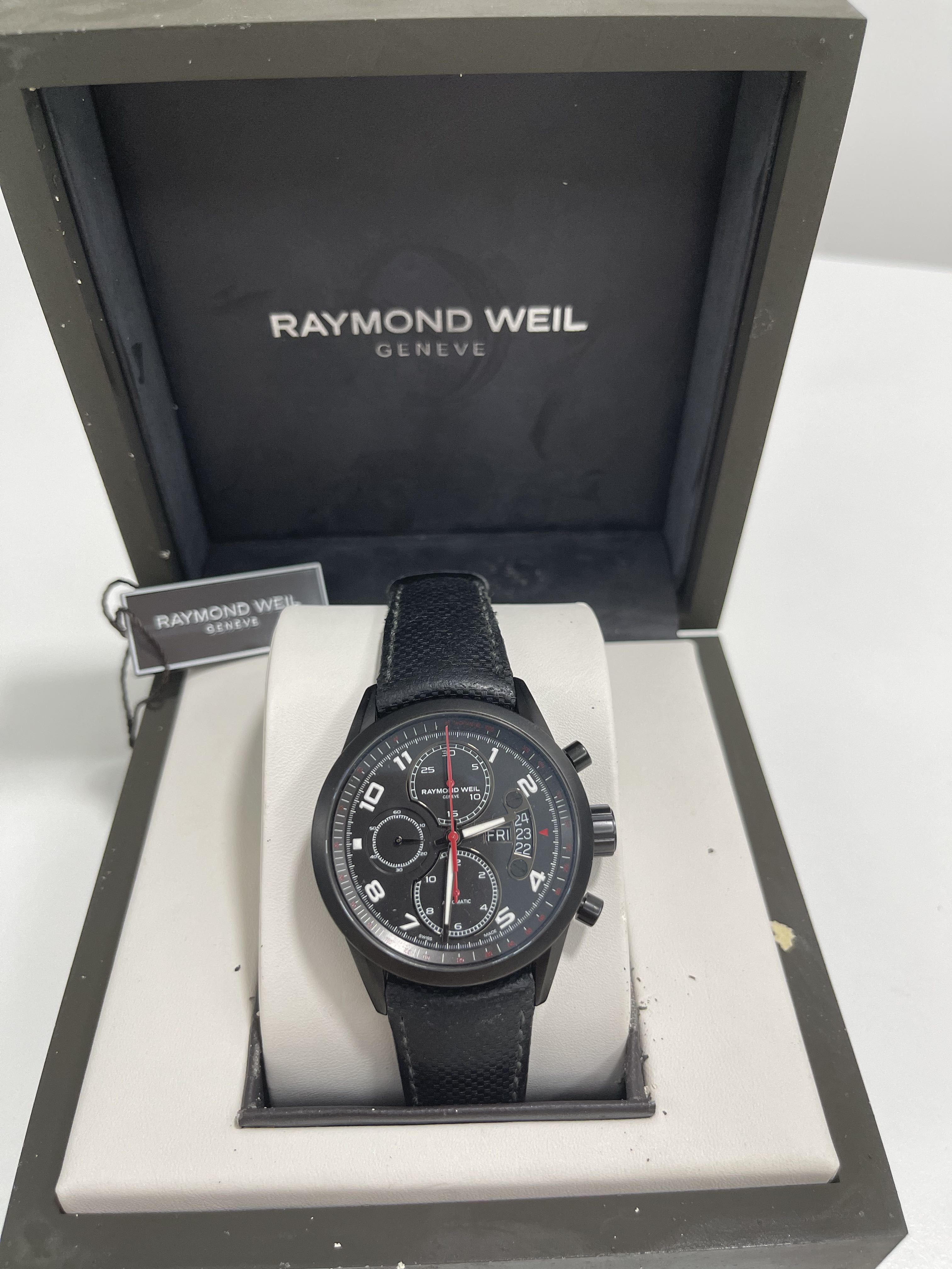 Raymond weil freelancer urban hotsell black