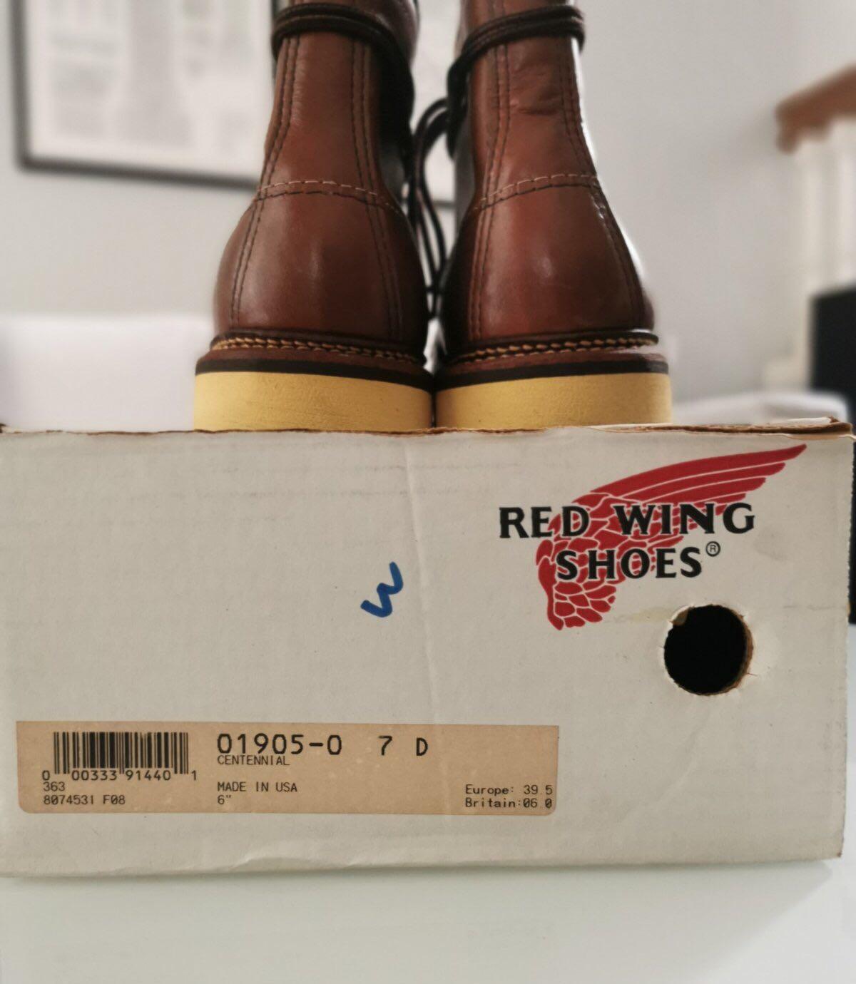 Red wing 1905 centennial 100 year anniversary edition, Men's Fashion