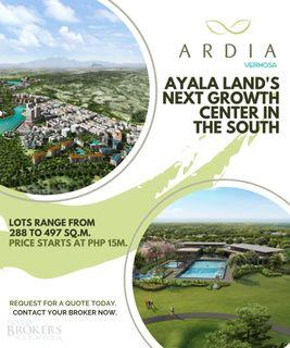 Residential Lot For Sale in Ardia Vermosa  Daang Hari DLSU Zobel Cavite Ayala Land