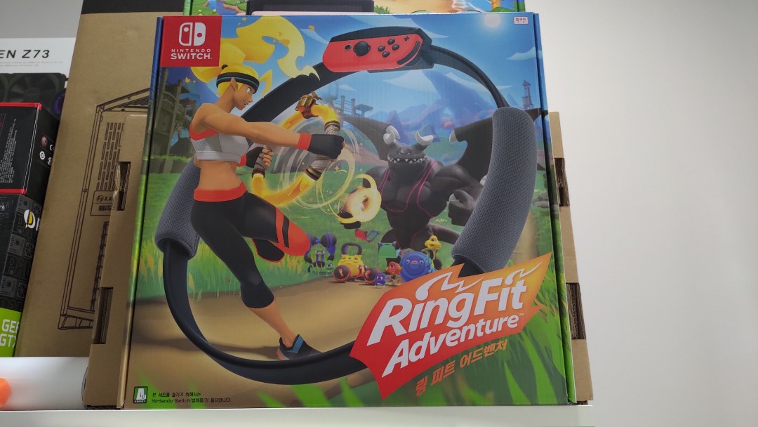 Ring fit adventure on sale second hand
