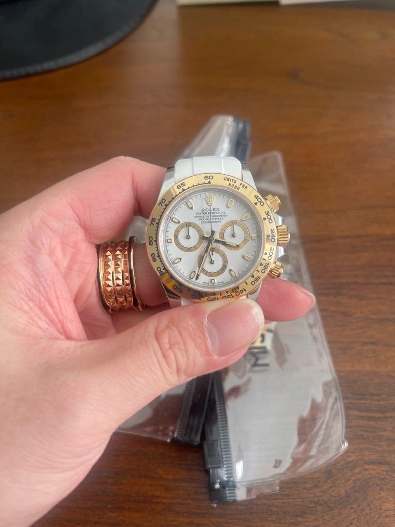 Rolex Daytona 116503 Two Tone white 