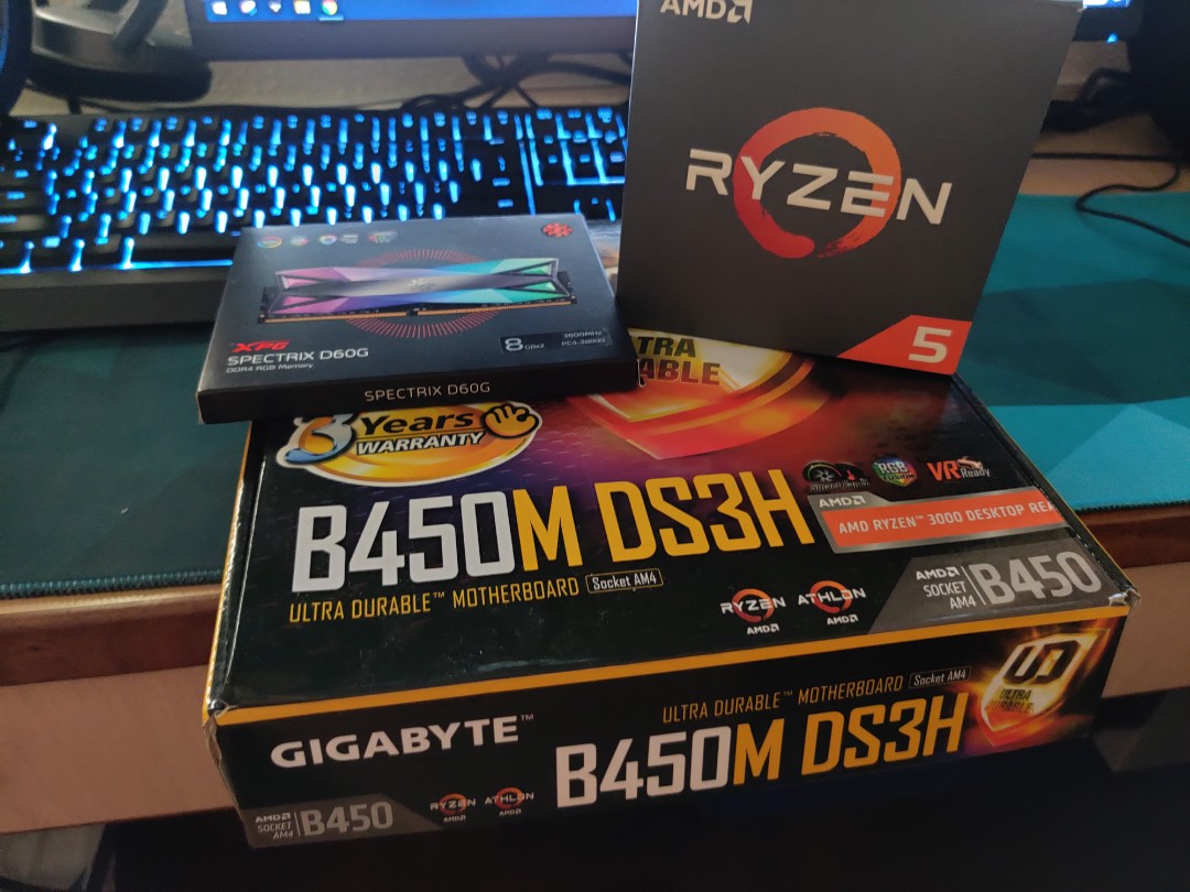 Ryzen Desktop (No GPU), Computers & Tech, Parts & Accessories, Computer ...