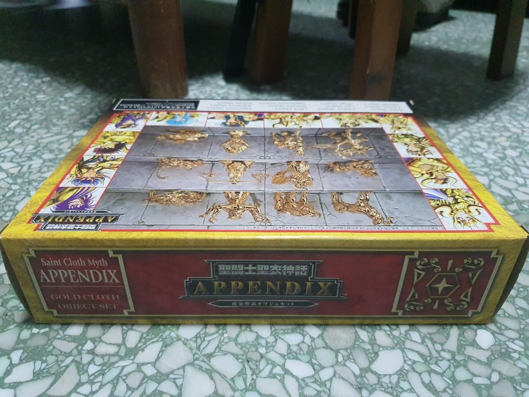 Saint Seiya Appendix Mini Gold Cloths Objects (12) [JAPAN], Hobbies ...