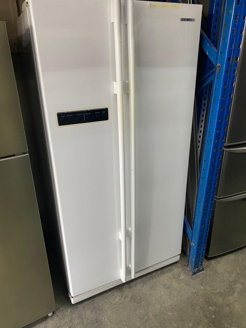 Samsung white double door fridge sale