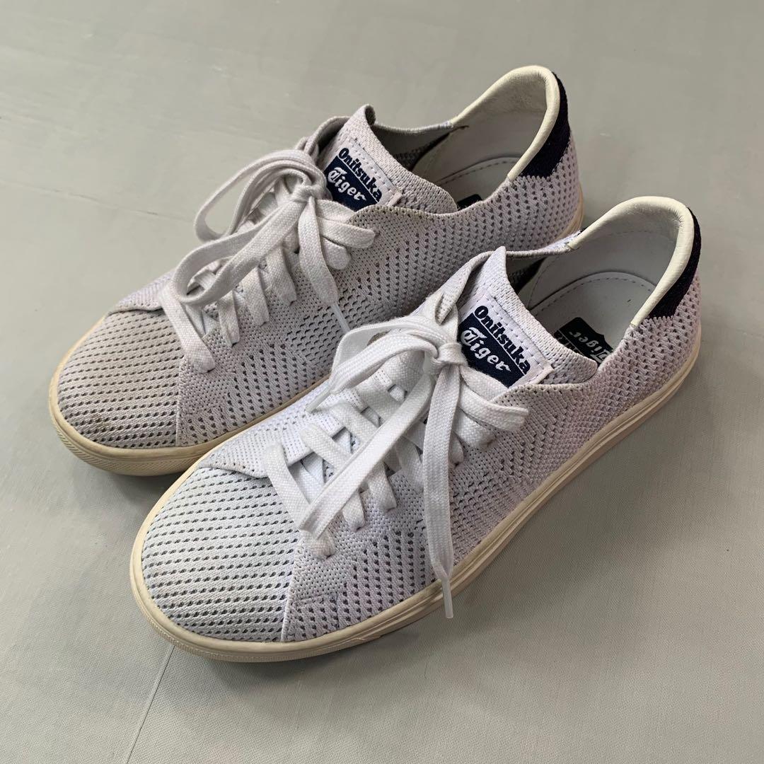 Sepatu onitsuka tiger lawnship 2.0 knit ori original baru defect murah