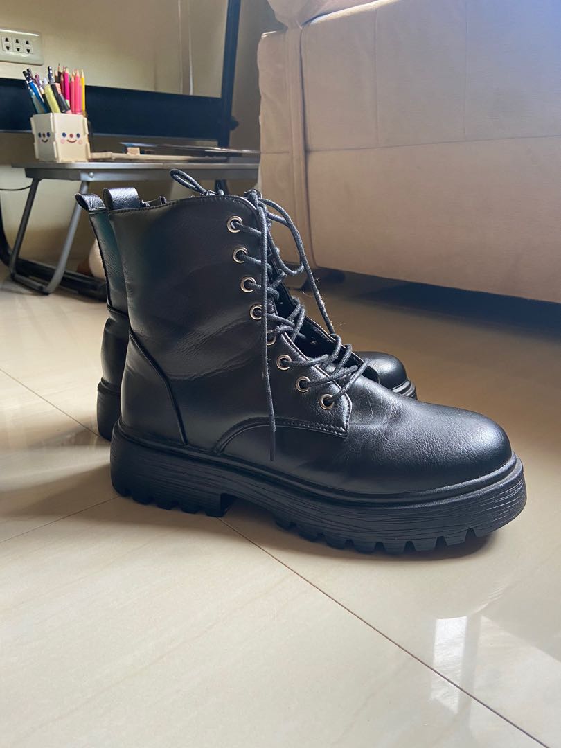 shein combat boots