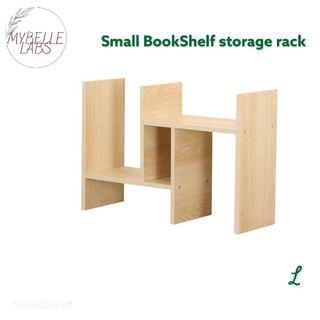Small book shelf storage rack