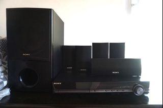 Sony Home Theater System Speaker with vcd/cd/DVD player with remote