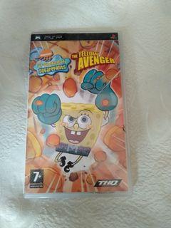 Spongebob Squarepants: The Yellow Avenger (PSP Game complete with casing)