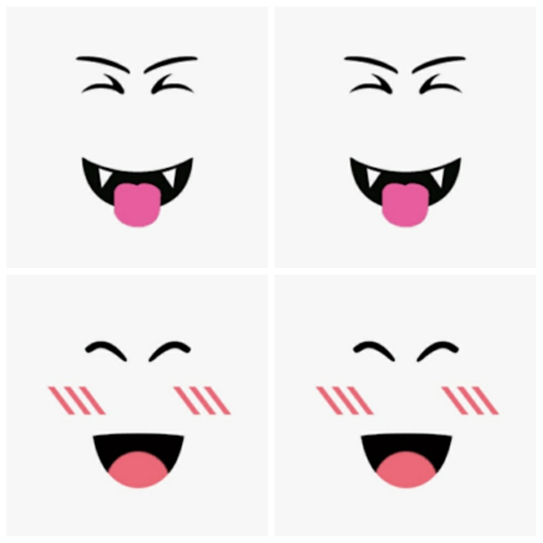 Roblox Trading News on X: Some new leaked faces seem to be very similar to  Super Super Happy Face and Playful Vampire, 2 of the most popular faces (in  terms of how