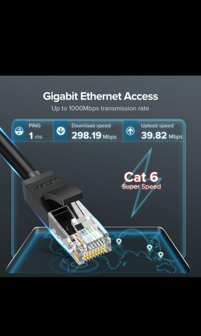 UGREEN RJ45 Network Wire Lan Cable (Category: Networking) located in Pasay City. Submitted by kharl18 (Listing ID 1083287303, Image 2). Description: Brandnew Original 50cm long Color Black Interested message me here/ Cell: 0-9-5-0-3-9-5-8-8-7-3 No to Bogus! Click my name for more listed items for sale #aprilwanted.