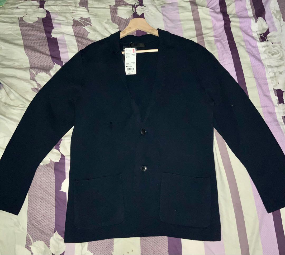 Men stretch milano ribbed jacket hot sale
