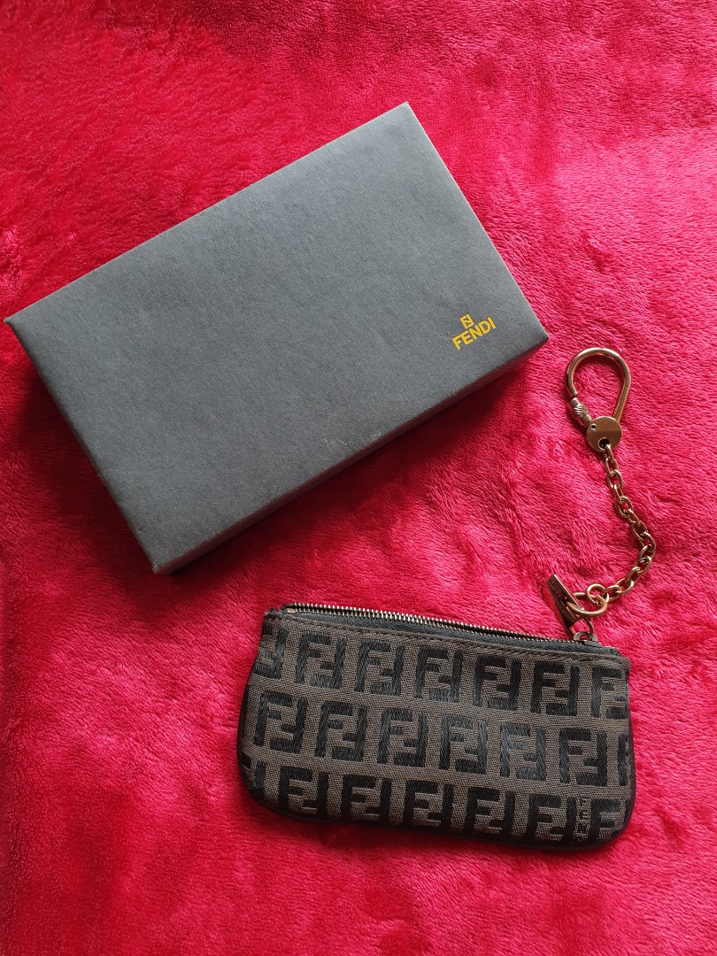 Fendi coin purse keychain holder new arrivals