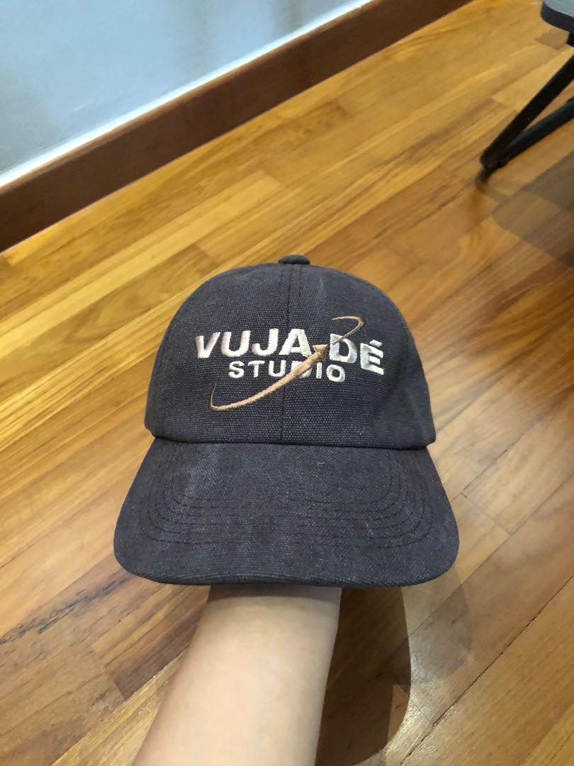 帽子 Vujade VD VINTAGE DENIM CAP Vuja De Logo Vintage Denim Cap – SANGKIL