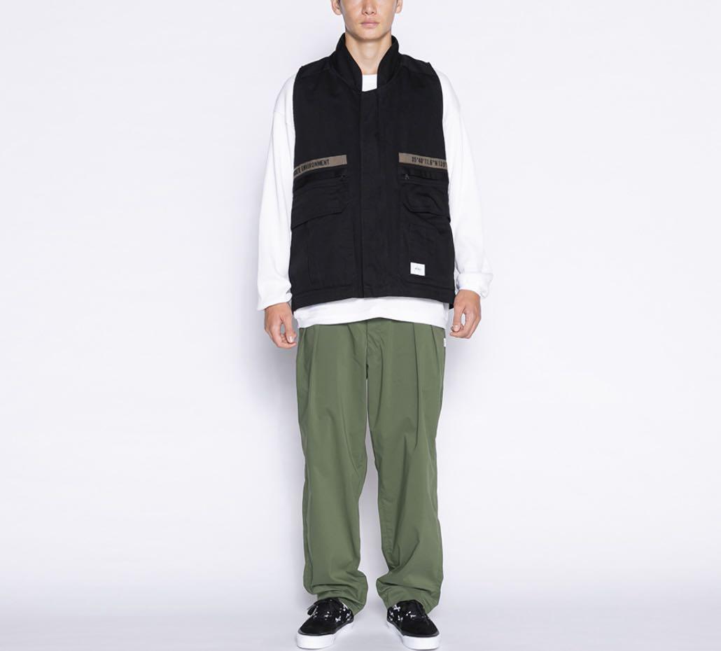 WTAPS 21SS REP / VEST BLACK M SIZE, 男裝, 外套及戶外衣服- Carousell