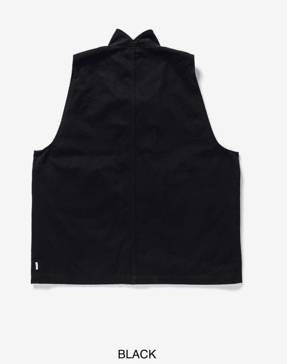 WTAPS 21SS REP / VEST BLACK M SIZE, 男裝, 外套及戶外衣服- Carousell